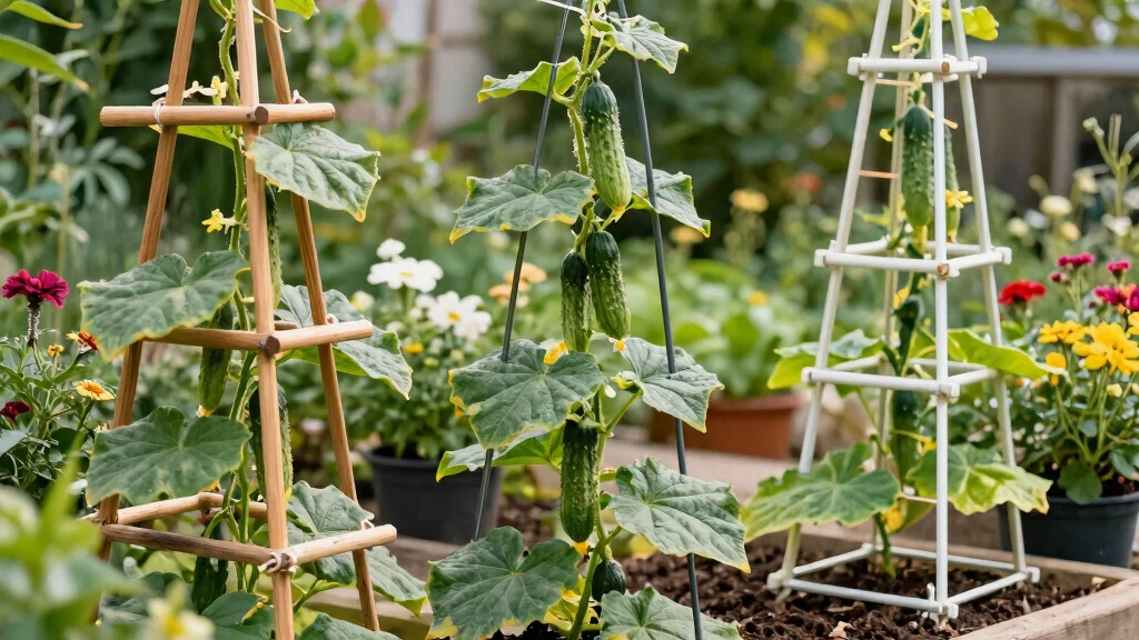 10 Cucumber Trellis Ideas DIY for a Budget-Friendly Garden