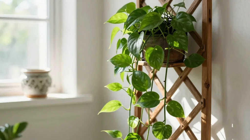 10 Pothos Trellis Ideas to Create a Lush Trailing Plant Display