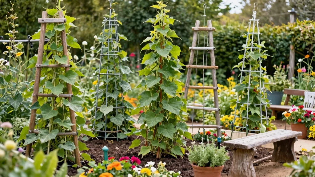 7 Bean Trellis Ideas for a Productive and Beautiful Garden