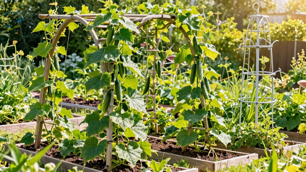 7 Cucumber Arch Trellis Ideas That Look Beautiful and Functional