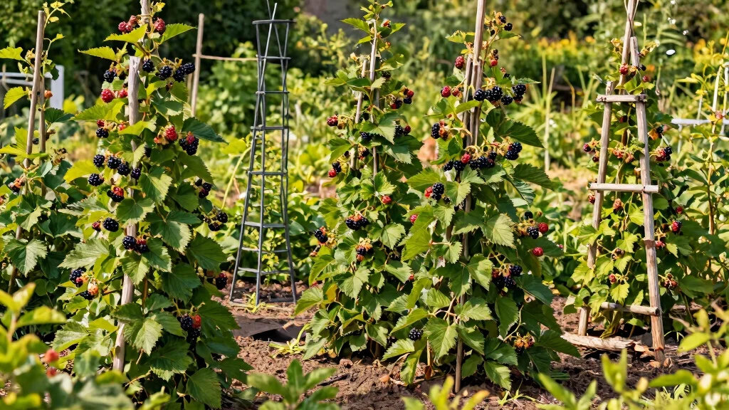 8 Blackberry Bush Trellis Ideas for an Easy and Productive Garden