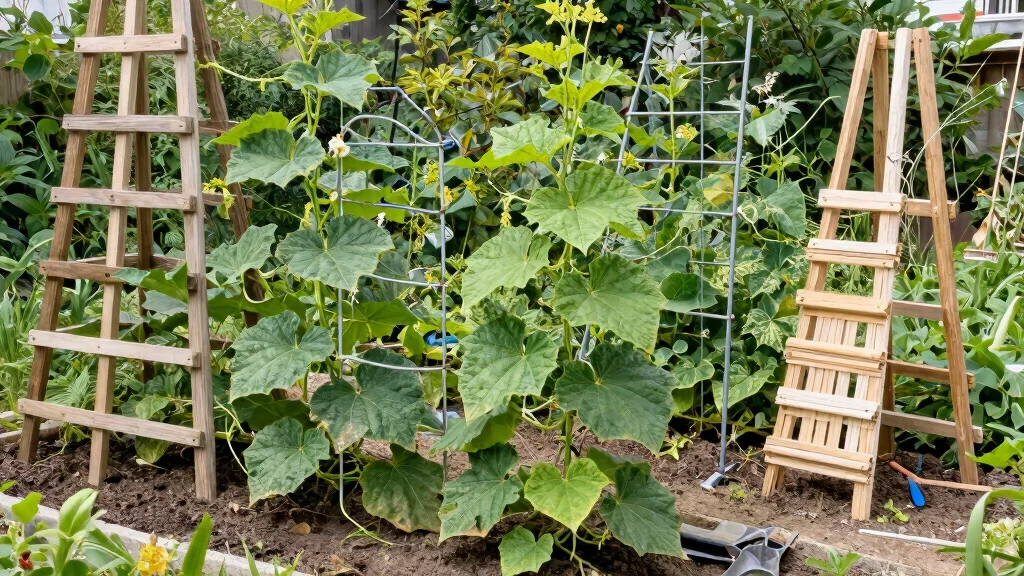 8 Cucumber Garden Trellis Ideas for a Neat and Productive Patch