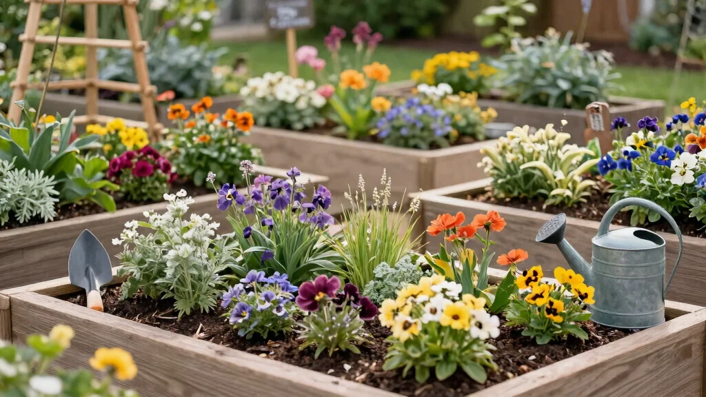 8 Cut Flower Garden Layout Raised Beds Ideas for a Stunning Bloom Garden