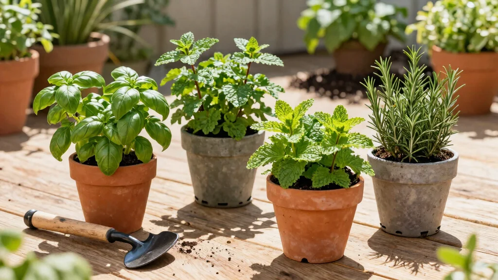8 Deck Herb Garden Ideas to Grow Fresh Herbs in a Sunny Spot