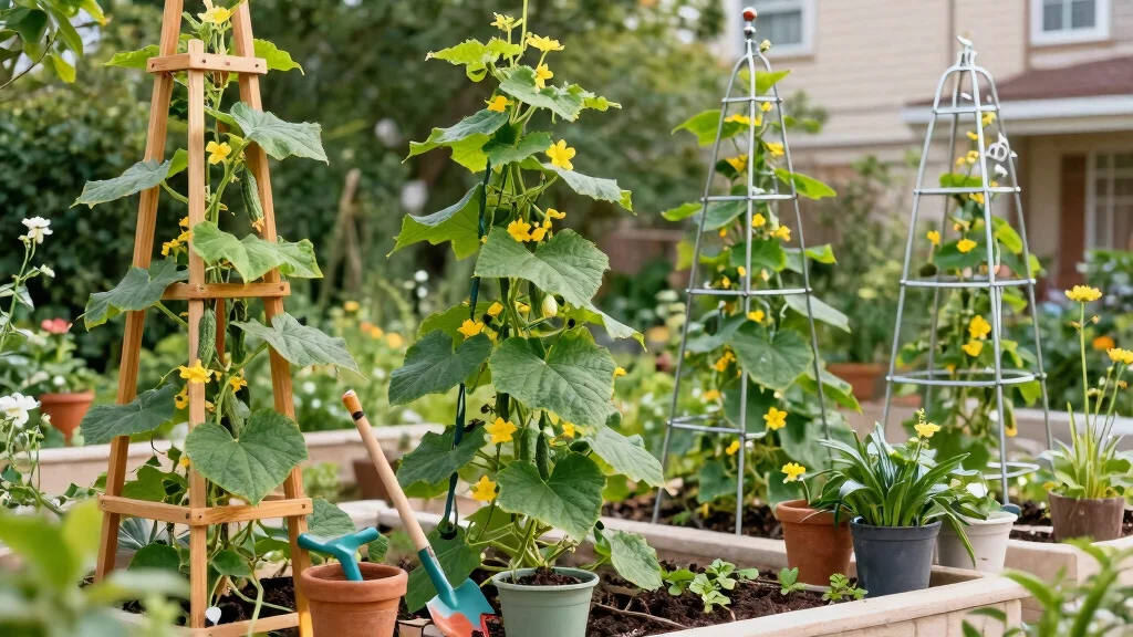 9 Cucumber Trellis Ideas to Grow a Thriving Vertical Garden