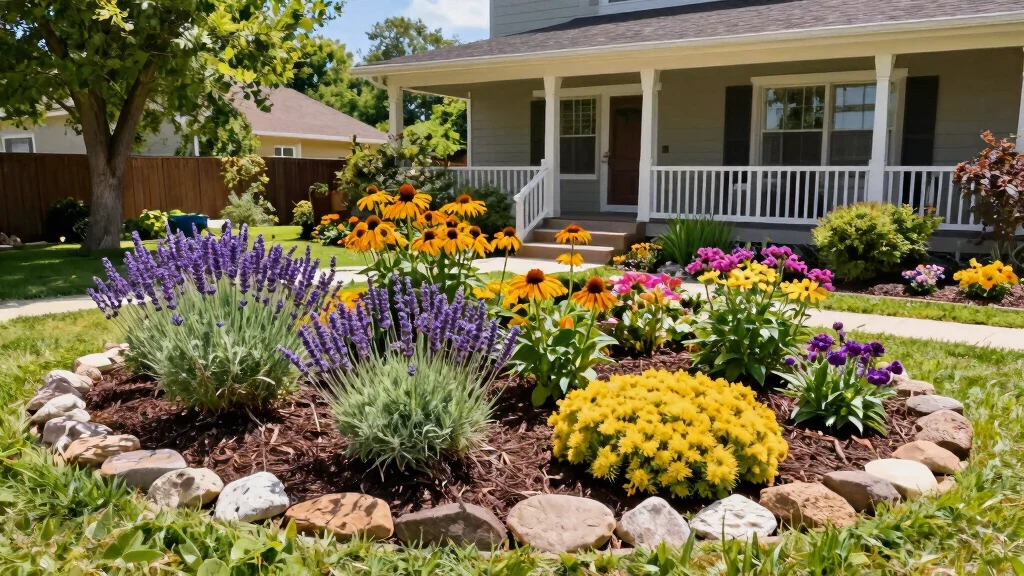 9 Flower Beds in Front of House Full Sun Ideas That Thrive and Dazzle