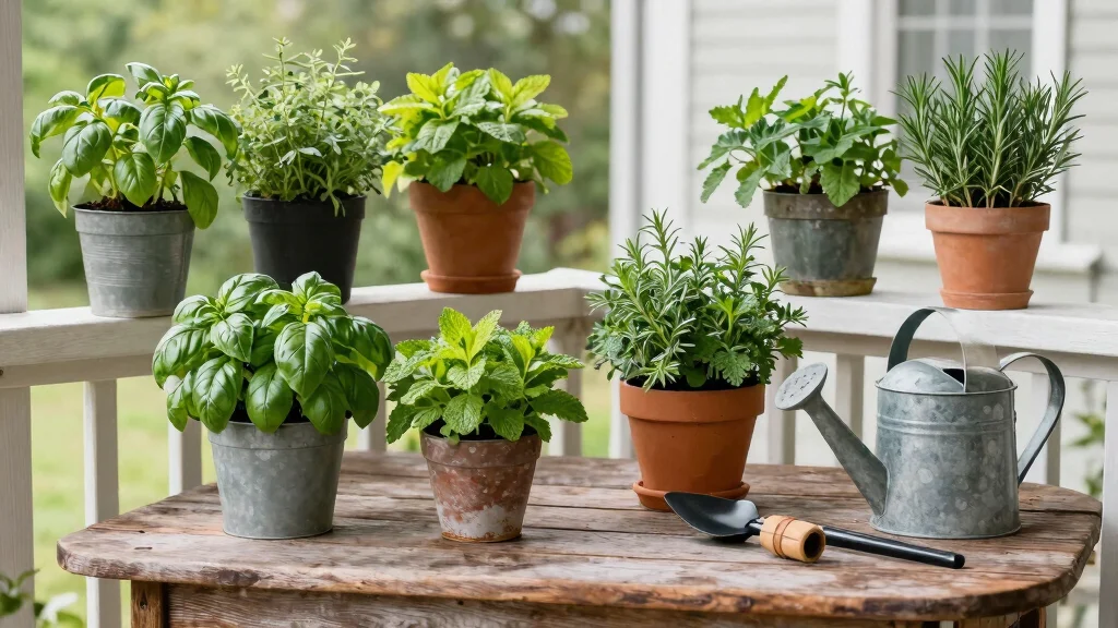 9 Porch Herb Garden Ideas to Grow Fresh Herbs Right at Your Door