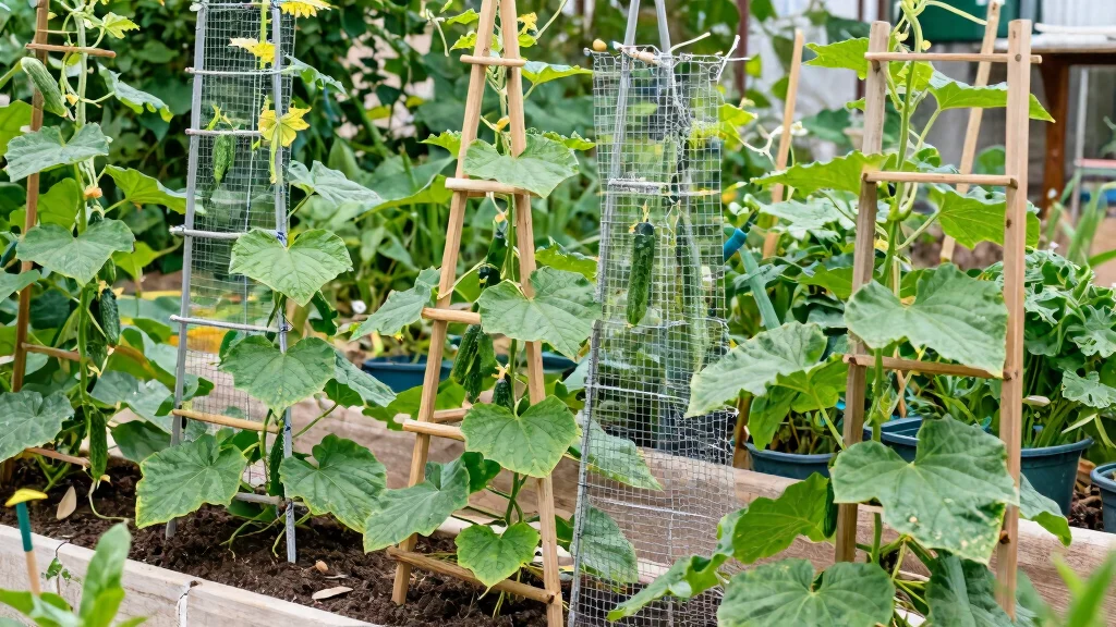 9 Trellis Ideas for Cucumbers That Maximize Your Garden Space